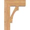 Ekena Millwork Westlake Block Smooth Bracket w/ Offset Brace, Western Red Cedar, 7 1/2"W x 20"D x 28"H BKT0806X20X28WTL05SWR - alternate 4